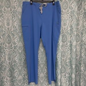 Women’s FIGS Yola Skinny Scrub Pant XL Ceil Blue